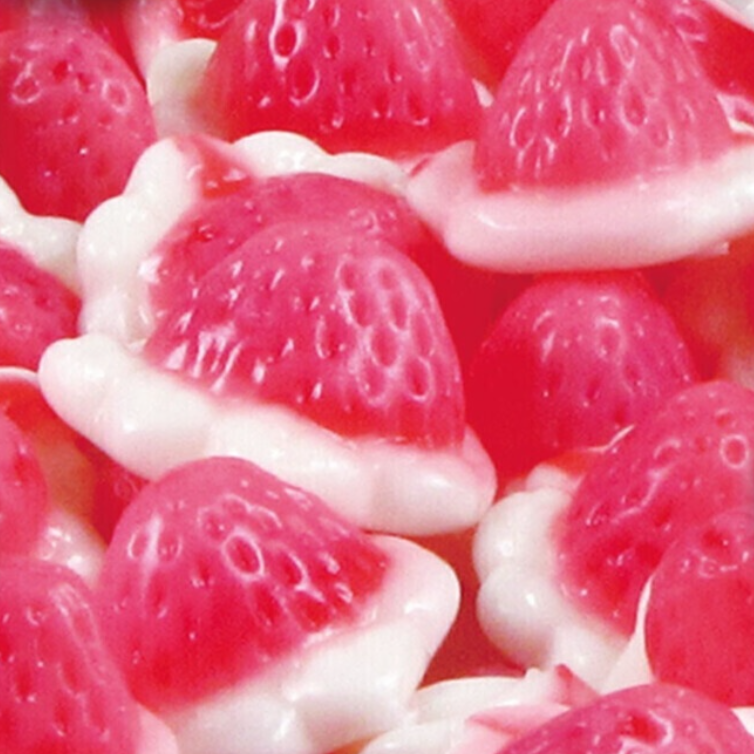 Morangos com Nata Recheados