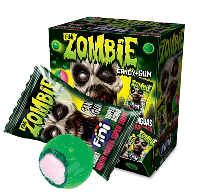 Chiclete Recheada Zombie
