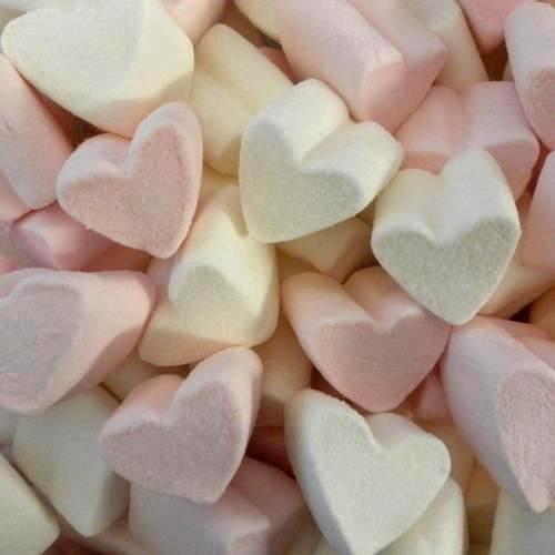 Marshmallow Corações