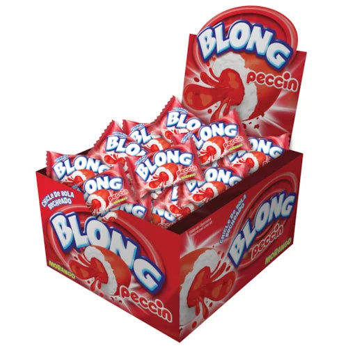 Chiclete Recheada Morango