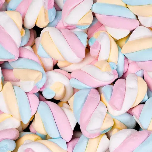 Marshmallows Espiral Coloridos